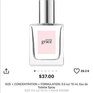 Philosophy amazing grace spray fragrance